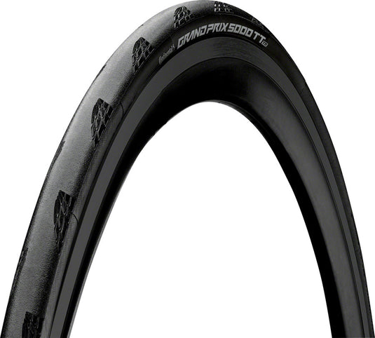 Pack of 2 Continental Grand Prix 5000 Timetrial TR Tire - 700 x 28, Tubeless, Folding, Black, BlackChili, Vectran Breaker,