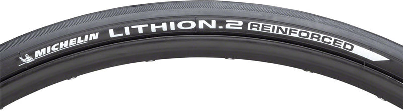 Load image into Gallery viewer, Michelin Lithion 2 Tire 700 x 25 Clincher Folding Black Reinforced
