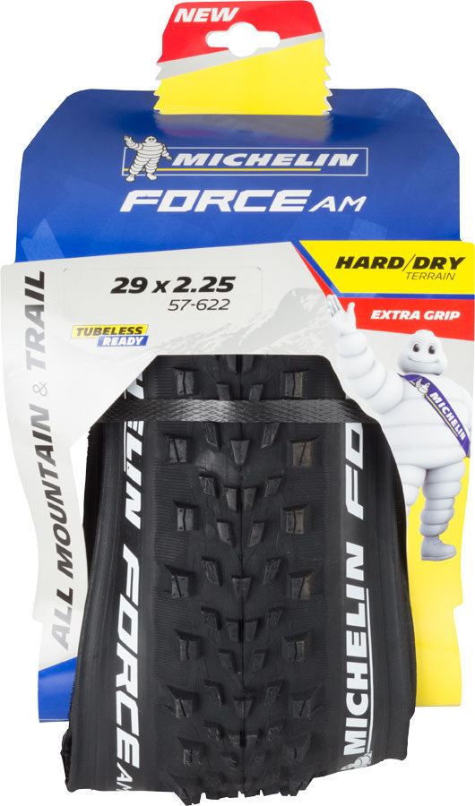 Michelin Force AM Tire 29 x 2.25 Tubeless Folding Black Competition