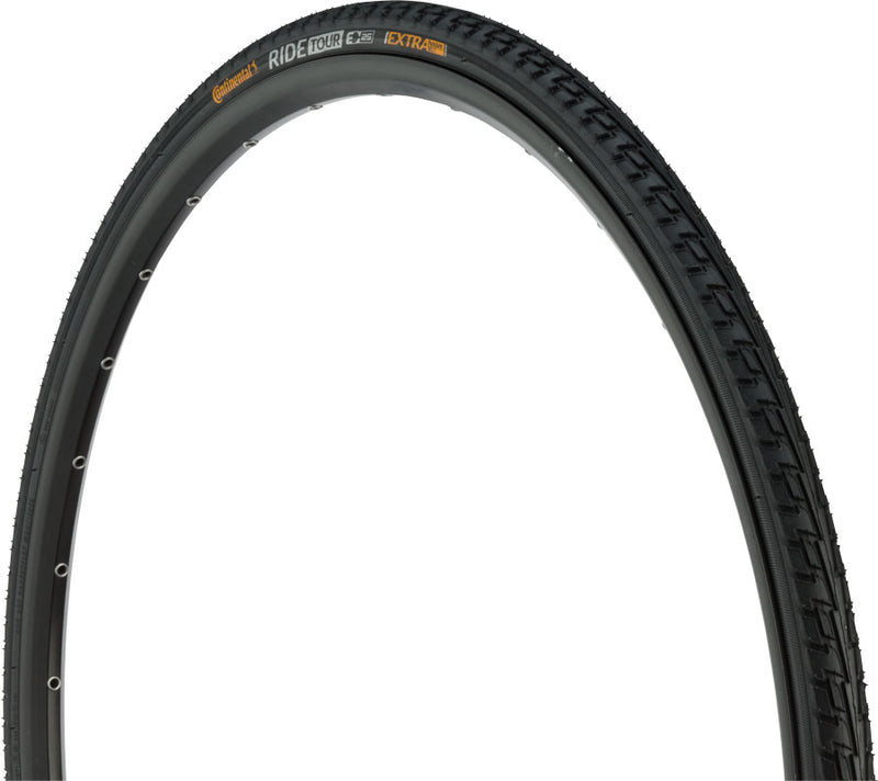 Load image into Gallery viewer, Pack of 2 Continental Ride Tour Tire 700 x 28 Clincher Wire Black
