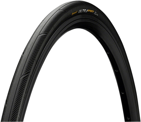 Pack of 2 Continental Ultra Sport III Tire - 700 x 28, Clincher, Wire, Black, PureGrip, Performance, E25