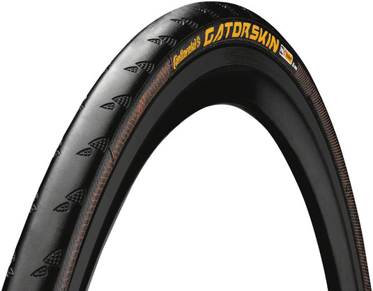 Pack of 2 Continental Gatorskin Tire - 700 x 23, Clincher, Wire, Black, PolyX Breaker