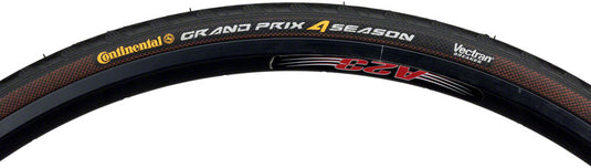 Pack of 2 Continental Grand Prix 4-Season Tire - 700 x 25 Clincher Folding Black 330tpi