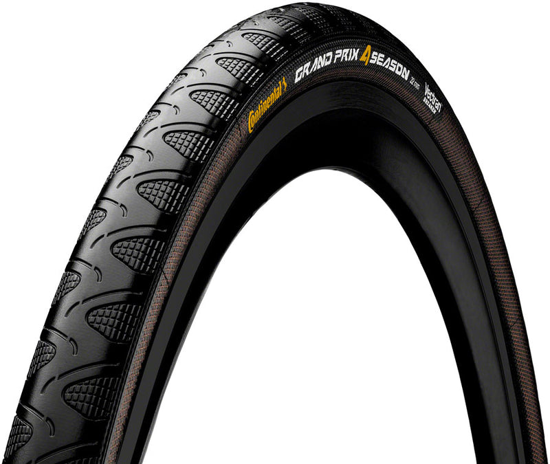 Load image into Gallery viewer, Pack of 2 Continental Grand Prix 4-Season Tire - 700 x 23, Clincher, Folding, Black, Vectran Breaker, DuraSkin
