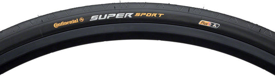 Pack of 2 Continental Super Sport Plus Tire - 700 x 25, Clincher, Wire, Black, Plus Breaker