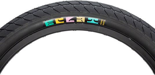 Eclat Morrow Tire 20 x 2.4 Clincher Wire Black Reflective BMX Bike