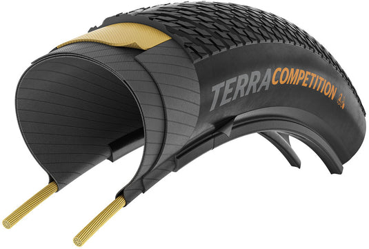 Continental Terra Competition Tire - 700 x 40, Tubeless, Folding, Black, Grip, Trail Casing, E25