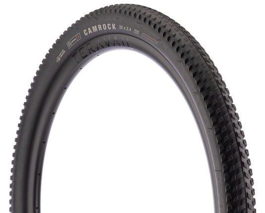 Teravail Camrock 32x2.4 Tubeless Mountain Bike Tires - Light Trail, Fast Plus Compound, Superstructure, Pack of 2
