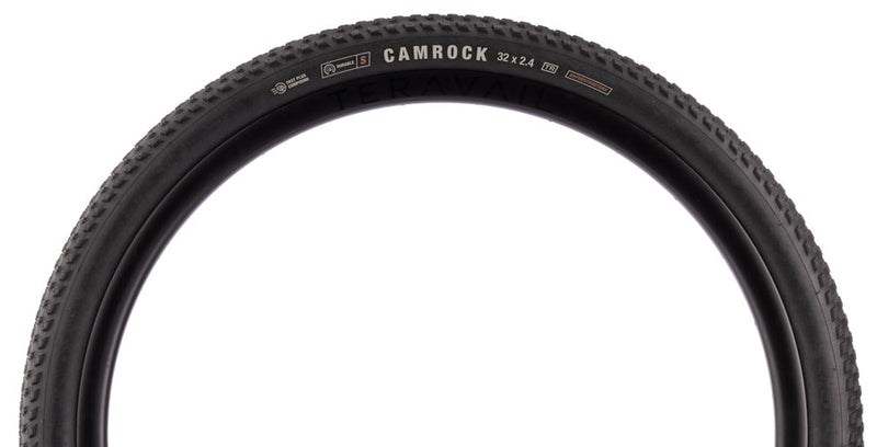 Load image into Gallery viewer, Teravail Camrock Tire - 32 x 2.4, Tubeless, Folding, Black, Light Trail - Superstructure , Fast Plus Compound
