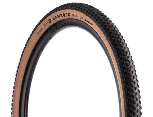 Teravail Camrock 32 x 2.4 Tubeless Ready Mountain Bike Tire - Durable, Fast Plus Compound, Superstructure for XC Trail Performance (2 Pack)