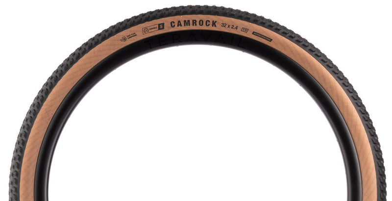 Load image into Gallery viewer, Teravail Camrock Tire - 32 x 2.4, Tubeless, Folding, Tan, Durable - Superstructure , Fast Plus Compound
