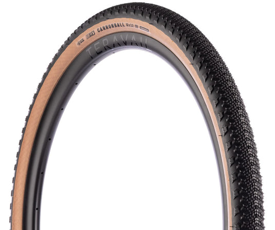 Teravail Cannonball 32x2.2 Tubeless Gravel Tire Bundle Light, Supple, Fast Plus Compound, Superstructure Reinforced