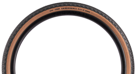 Teravail Cannonball Tire - 32 x 2.2, Tubeless, Folding, Tan, Light and Supple, Superstructure, Fast Plus Compound