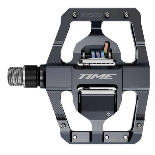 Time XYSTO Pedals - Dual Sided Clipless, Aluminum, 9/16", Gray, C1