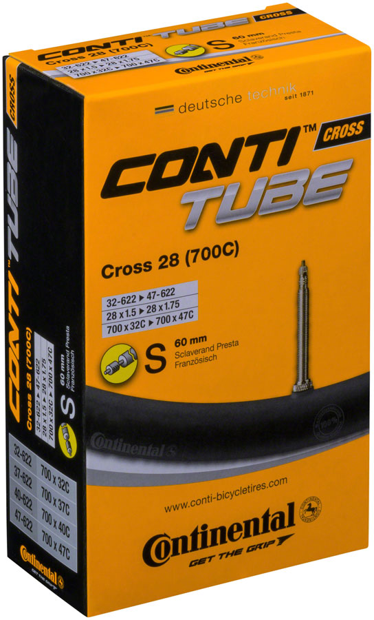 Load image into Gallery viewer, Continental 700x32mm Standard Bike Tubes with Removable Presta Valves Durable, Seamless, For Road &amp; Commuter Cycling
