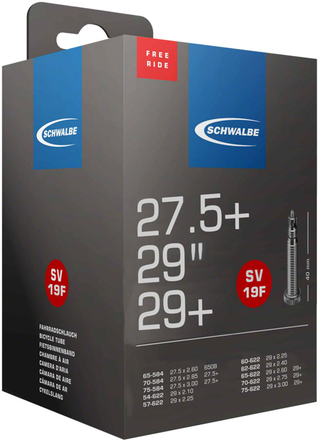 Load image into Gallery viewer, Pack of 2 Schwalbe Standard Tube - 29 x 2.10-3.0", 40mm, Presta Valve
