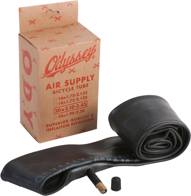 Load image into Gallery viewer, Odyssey Air Supply Inner Tubes - 20 x 2.10-2.45", Schrader Valve, Pack of 2
