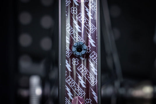 Muc-Off V2 Tubeless Valve Kit - Gray, 44mm, Pair 4mm Machined Allen Key Slot