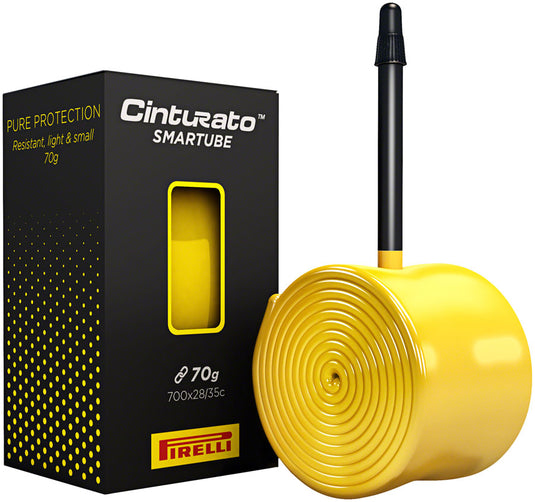 Pack of 2 Pirelli Cinturato SmarTube Tube - 700 x 28-35mm, 60mm Presta Valve