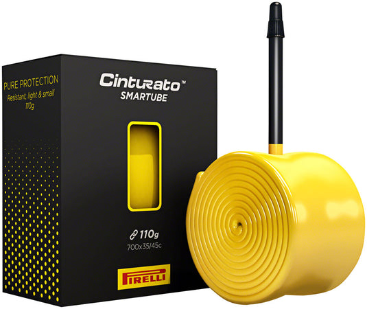 Pirelli Cinturato SmarTube 700x35-45 Gravel Inner Tube Lightweight, Puncture-Resistant TPU, Presta Valve, Pack of 3