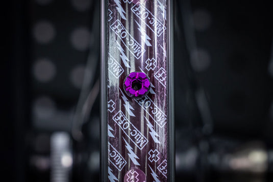 Muc-Off V2 Tubeless Valve Presta, 44mm, Purple, Pair