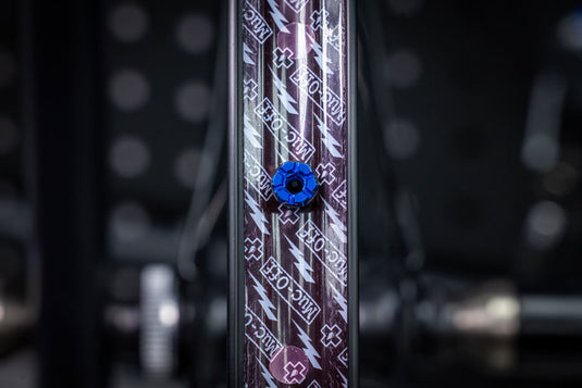 Muc-Off V2 Tubeless Valve Kit - Blue, 60mm, Pair 4mm Machined Allen Key Slot