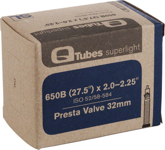 Teravail Superlight Tube - 27.5 x 2 - 2.4, 40mm Presta Valve