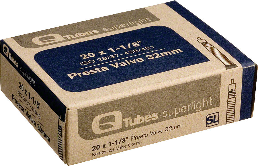 Teravail Superlight Tube - 20 x 1-1/8 - 1-3/8, 32mm Presta Valve