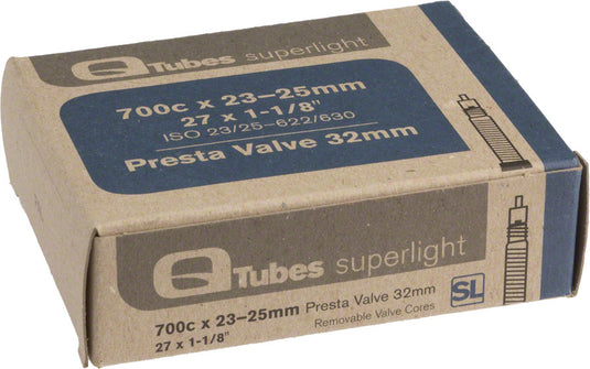 Teravail Superlight Tube - 700 x 20 - 28mm, 40mm Presta Tube Valve
