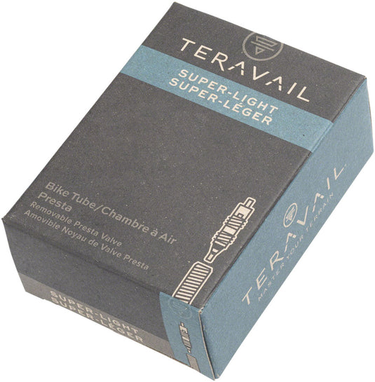 Teravail Superlight Tube - 700 x 20 - 28mm, 80mm Presta Tube Valve