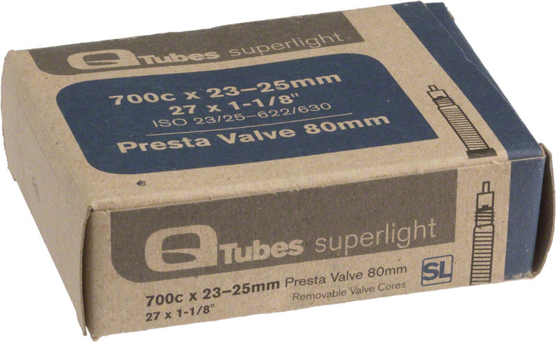 Load image into Gallery viewer, Teravail Superlight Tube - 700 x 20 - 28mm, 80mm Presta Tube Valve
