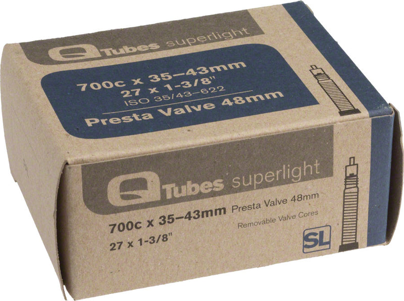 Load image into Gallery viewer, Teravail Superlight Tube - 700 x 35-45mm, 48mm Presta Tube Valve
