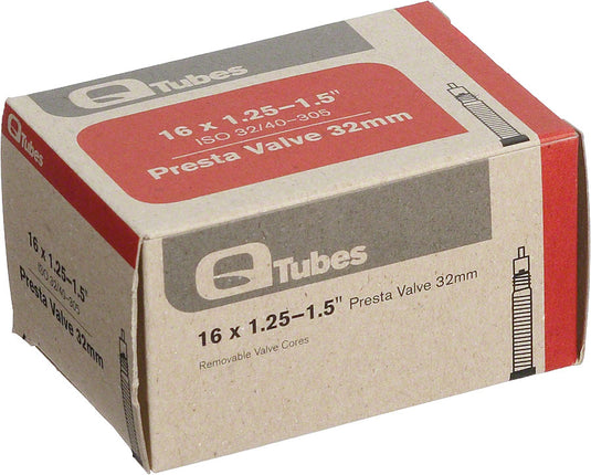 Teravail Standard Tube - 16 x 1.25 - 1.90, 32mm Presta Valve