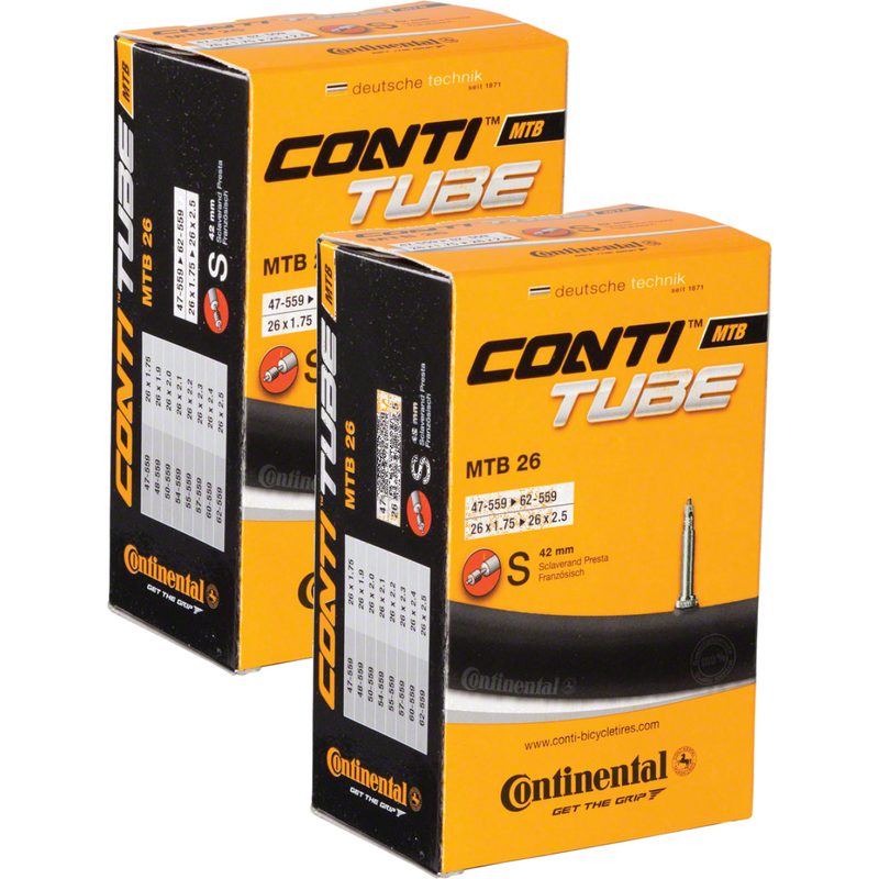Load image into Gallery viewer, Continental-Standard-Presta-Tube-Tube-TU9238PO2-Bicycle-Tubes
