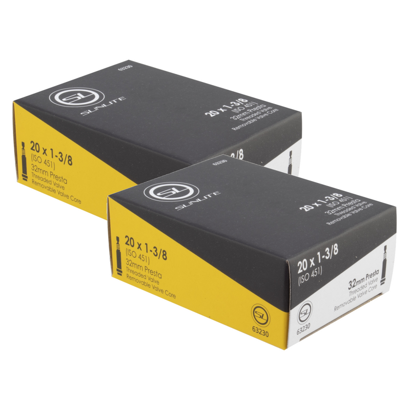 Load image into Gallery viewer, Sunlite-Standard-Presta-Valve-Tube-TUBE0506PO2-Bicycle-Tubes
