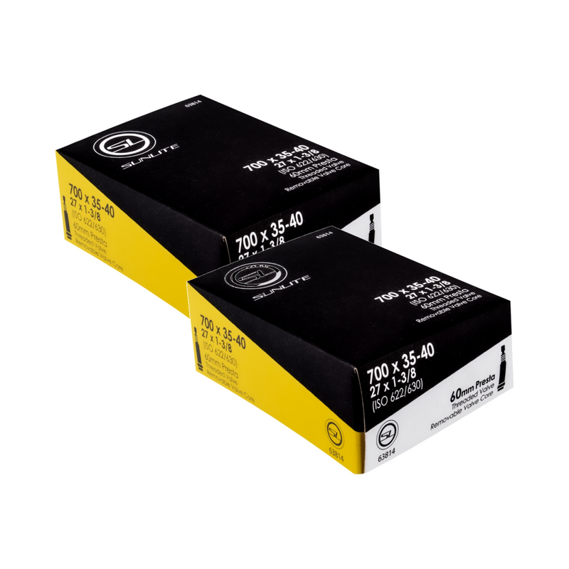 Load image into Gallery viewer, Sunlite-Standard-Presta-Valve-Tube-TUBE0675PO2-Bicycle-Tubes
