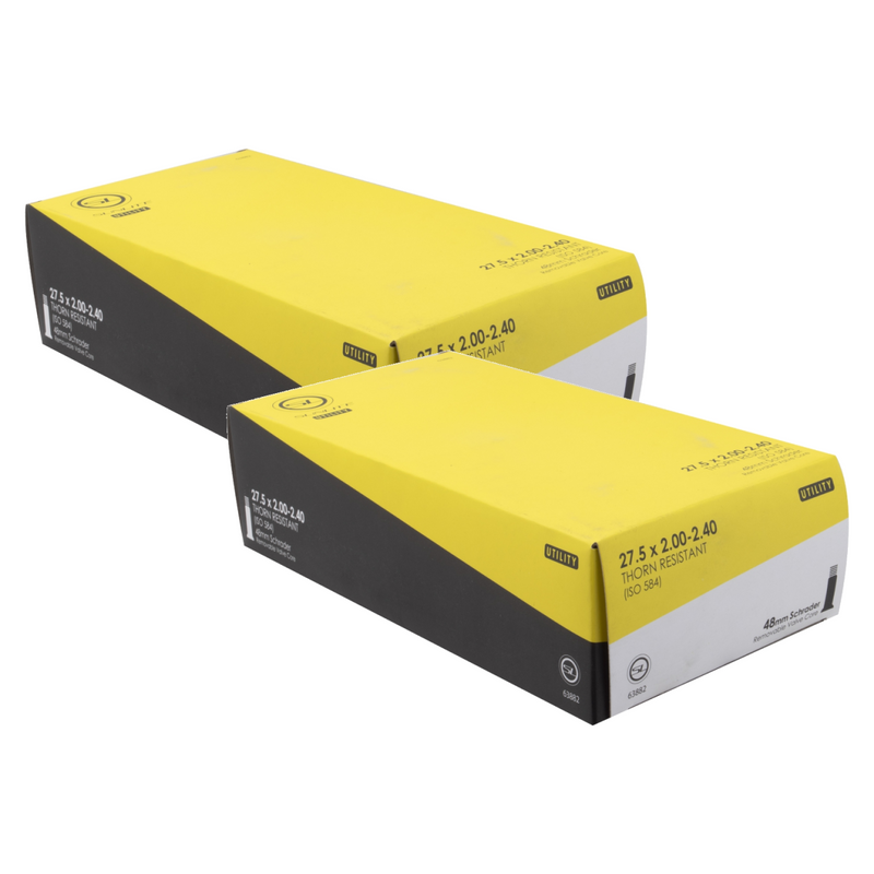 Load image into Gallery viewer, Sunlite-Utili-T-Thorn-Resistant-Schrader-Valve-Tubes-Tube-TUBE0703PO2-Bicycle-Tubes
