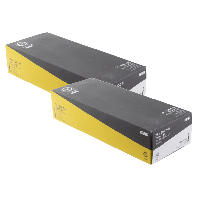 Load image into Gallery viewer, Sunlite-Utili-T-Thorn-Resistant-Presta-Valve-Tubes-Tube-TUBE0704PO2-Bicycle-Tubes
