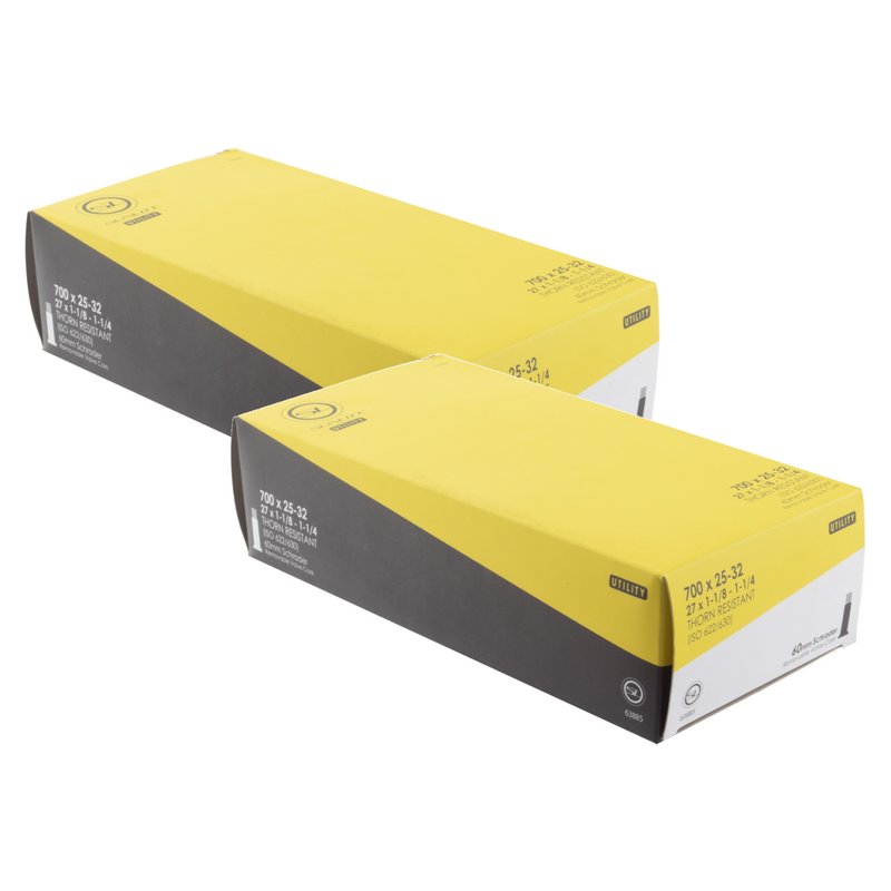 Load image into Gallery viewer, Sunlite-Utili-T-Thorn-Resistant-Schrader-Valve-Tubes-Tube-TUBE0706PO2-Bicycle-Tubes
