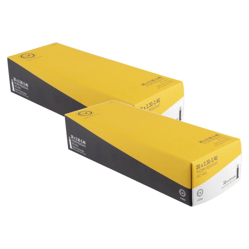 Load image into Gallery viewer, Sunlite-Thorn-Resistant-Schrader-Valve-Tube-TUBE0707PO2-Bicycle-Tubes
