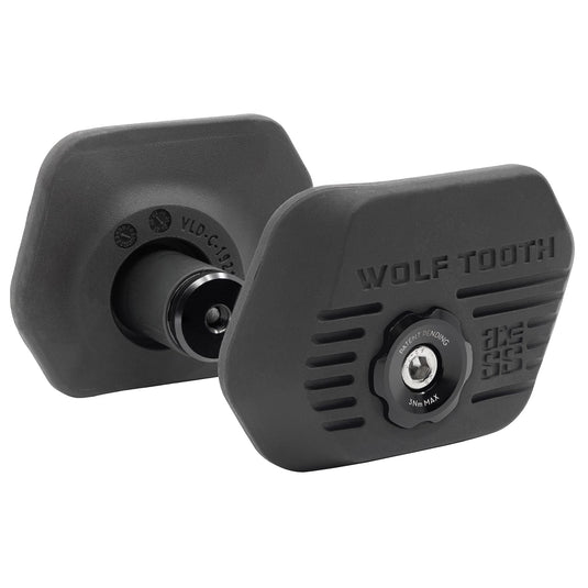 Wolf Tooth Components Locked-In Bar Ends - Black