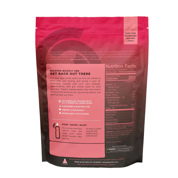 Load image into Gallery viewer, Tailwind Nutrition Recovery Mix, Strawberry, 45oz
