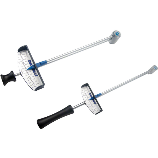 Park Tool Precision Torque Wrench Bundle | 3/8" Drive, Dual-Range, Carbon Fiber-Friendly