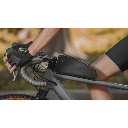 Topeak Toploader Drybag, 1.0L, Strap/Bolt-On, Black