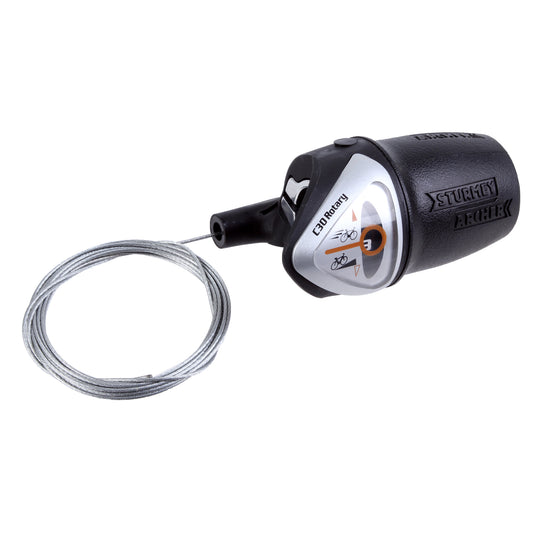 Sturmey Archer RS-RK3 3-Sp Disc Hub, 36h - Black