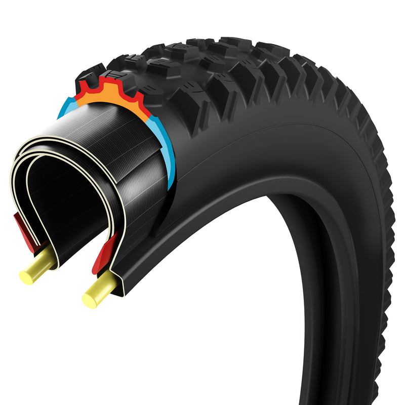 Load image into Gallery viewer, Vittoria Mostro Enduro Tire - 29 x 2.4, Tubeless, Folding, Black, 4C Graphene, 2-ply, G2.0, E-Bike
