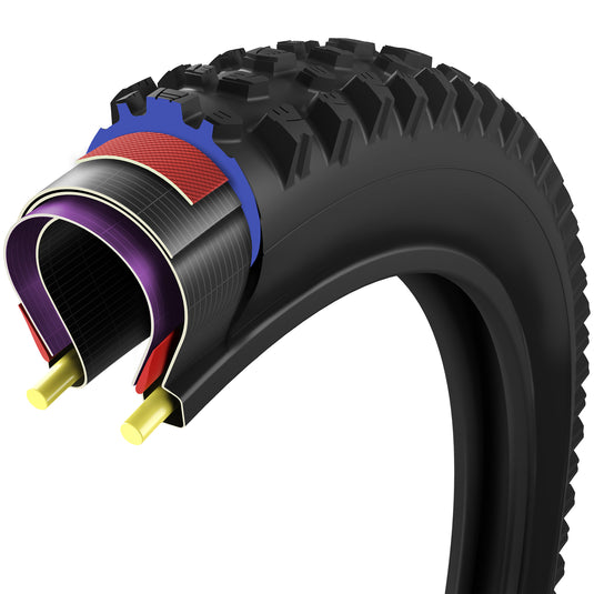 Vittoria Mostro Enduro Race Tire - 29 x 2.4, Tubeless, Folding, Black, Graphene + Silica, G2.0, E-Bike