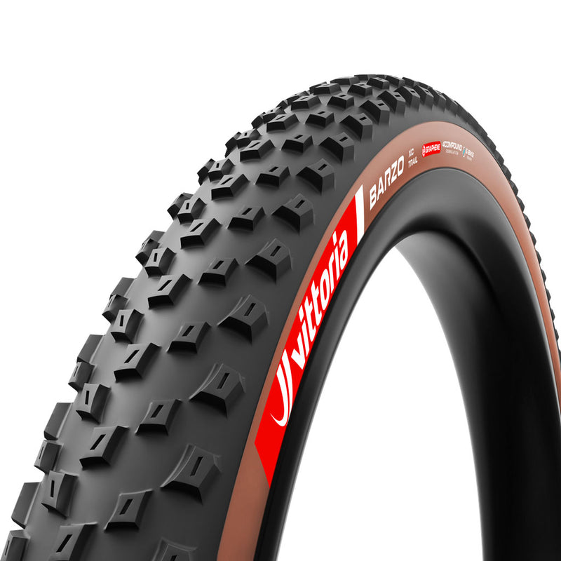 Load image into Gallery viewer, Vittoria Barzo XC Trail G2.0 29x2.4 Tubeless E-Bike Tire - Ultra-Grip, Puncture-Resistant, Reinforced Nylon, 4C Graphene,Ambitious MTB/Trail Performance (Bundle of 2)
