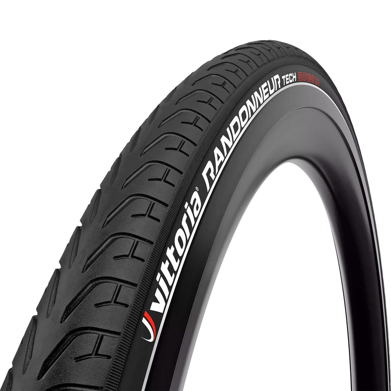 Load image into Gallery viewer, Vittoria Randonneur Tech 27.5 x 1.5 Clincher Tires Puncture-Resistant, Reflective, E-Bike Safe, Nylon Casing
