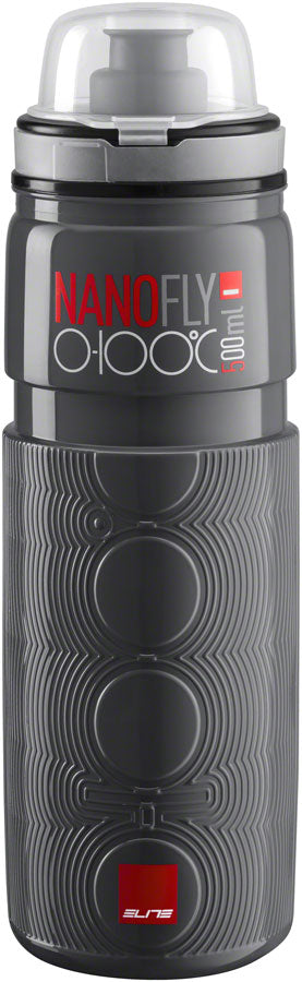 Load image into Gallery viewer, Pack of 2 Elite SRL Nanofly Insulated Water Bottle - 500ml, Dark Gray
